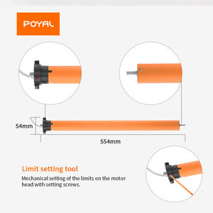 Télécommande de moteur à courant alternatif 45mm store enrouleur moteur tubulaire articles ménagers intelligents pour le salon de luxe - Product Image 3