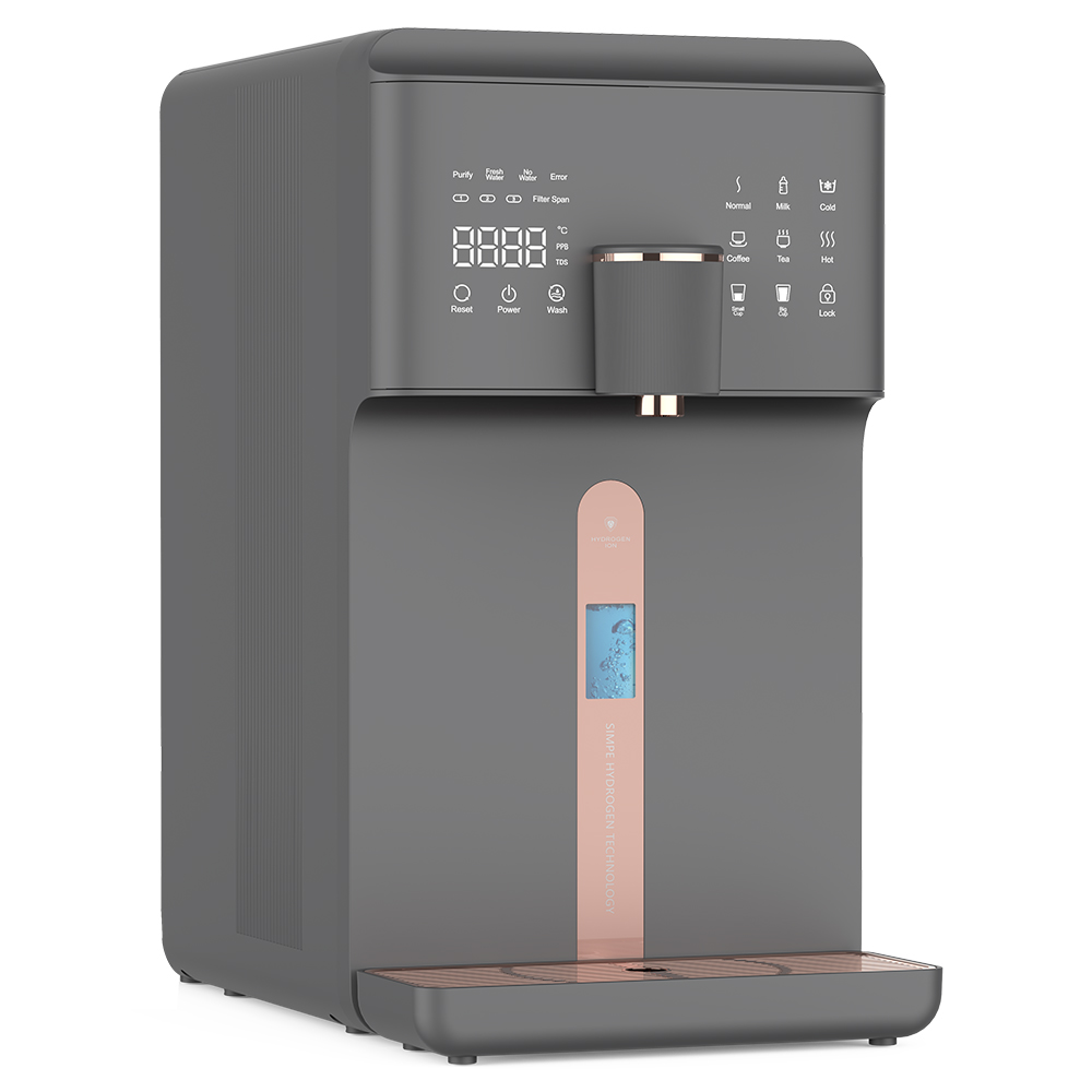 Настраиваемый водородный богатый Горячий Холодный бесрезервуарный трубопровод POU настенный диспенсер для питьевой воды