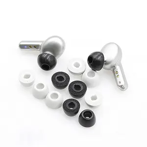 S M L Earplug Silikon Busa Memori Ujung Telinga Spons Peredam Kebisingan Earbud untuk JBL LIVE Pro 2