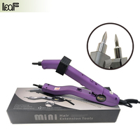 Outils de pose d'extensions capillaires ultra-précis, Appareil de fusion de colle à la kératine, Fer à extension capillaire, Connecteur de fusion de colle à la kératine