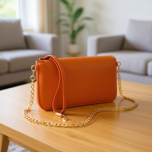 Cadena metálica ILAN para bolso de mano, 40 cm x 9 mm, color dorado, accesorio para bolso - Product Image 2