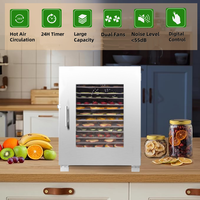 Déshydrateur alimentaire électrique, coque en acier inoxydable, pour usage domestique et commercial, machine à sécher les fruits et la viande