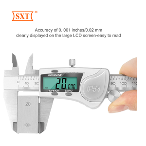 Calibre numérique, outil de <span class=keywords><strong>mesure</strong></span>, étanche IP54, micromètre électronique, calibre en acier inoxydable avec grand écran LCD - Product Image 4