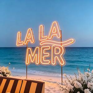 Enseigne lumineuse LED néon personnalisée, indice de protection IP67, corps en cristal, blanc chaud 3500K, revêtement double couche pour usage professionnel, événements et domestique - Product Image 3