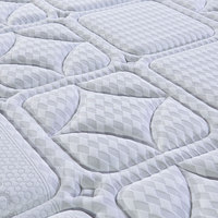 Hotel Premium King Size Pocket Spring Colchón Top Látex natural Camas de matrimonio Colchón híbrido de lujo de importación en una caja