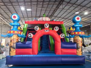 Tùy chỉnh nhà máy sân chơi trượt <span class=keywords><strong>Inflatable</strong></span> thư bị trả lại Nhà trượt bơm hơi cho người lớn - Product Image 6