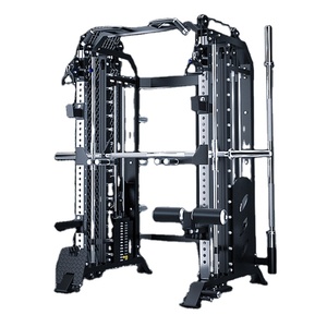Sports Equipment Multi-functional Trainer Fitness Commercial Gym Fitness Machine Power <b>Rack</b> Smith Machine - Product Image 1