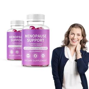 Gomitas de Apoyo Hormonal para la Menopausia, Suplementos para el Cuidado de la Salud Femenina, para la Sudoración Nocturna, los Brotes de Calor y la Relajación del Estado de Ánimo (OEM/ODM) - Product Image 6