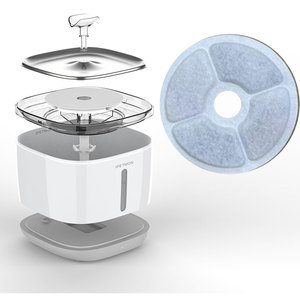 CITICITY - Bebedero Automático para Mascotas, Ecológico, con Batería, Filtro con Núcleo de Látex, Portátil para Perros y Gatos - Product Image 1