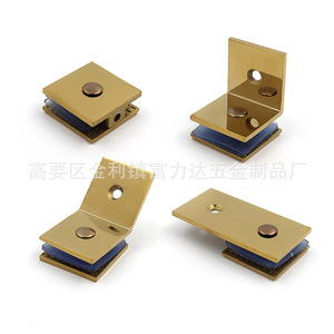 Clip de Fijación de Acero Inoxidable de 135 y 90 Grados para Puerta de Vidrio, Acabado Espejo, Accesorio Impermeable - Product Image 5