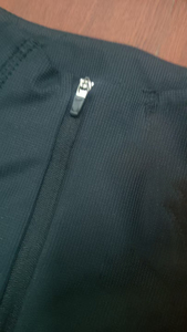 Veste décontractée noire Tokyo à col rond, imprimée, à manches longues, en tricot extensible dans quatre directions, ornée de paillettes, respirante, légère, 100 % fibre de polyester - Product Image 3