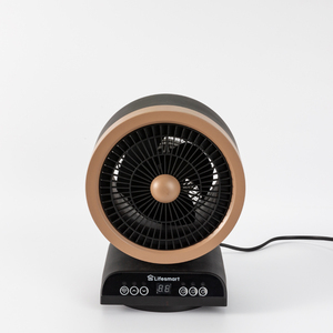 Puissant AC 750w 1500w Électrique <span class=keywords><strong>Pied</strong></span> Main Chambre Table Portable 2 En 1 <span class=keywords><strong>Ventilateur</strong></span> De Chauffage Avec Purification De L'air De La Lumière UV-LED - Product Image 1