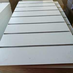 15mm 18mm Slotted Mdf <strong>Board</strong> <strong>Slat</strong> Wall Panel Slot <strong>Board</strong> - Product Image 3