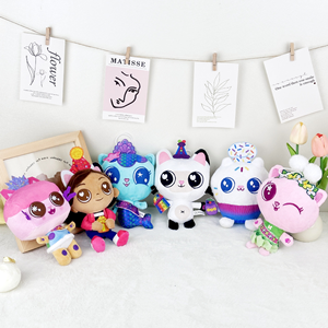 Bambola di Peluche Gabe per Bambine, Giocattolo Morbido Blu Simulato, Animali di Peluche Personalizzabili, Decorazione per la Stanza, Regalo di Natale - Product Image 1