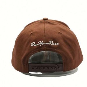 Oem High Quality Wholesale Custom Embroidery Logo <b>Mens</b> Women Cotton Sporty Hat <b>Flat</b> Brim 5 Panel Rope Snapback <b>Cap</b> - Product Image 4