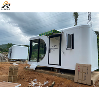 Prix d'usine – Nouvelle maison conteneur mobile, étanche, en acier léger, blanche, moderne, pour glamping, écologique, détachable, mini-maison, espace de vie compact