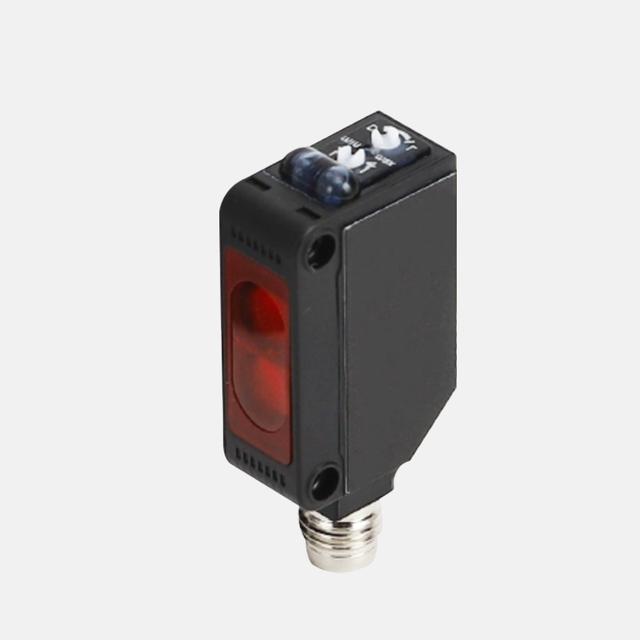 BXuan E3Z M8 Connector 24VDC 10M Detect Distance Photoelectric Switch Sensor NPN PNP Optical Proximity Sensor