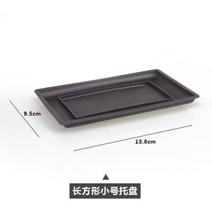 Pot de fleurs rectangulaire en plastique grande taille grand <span class=keywords><strong>bassin</strong></span> de plantes en plastique intérieur extérieur Pots de jardin de fleurs plantation - Product Image 6