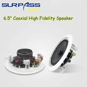 Système de sonorisation BTC42, haut-parleur de plafond 40W, compatible avec entrée AUX, son stéréo HiFi, lecteur de musique, audio domestique - Product Image 4