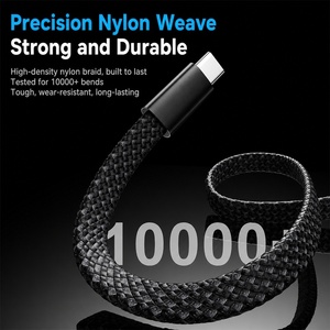 สายถัก USB C to USB C ยาว 1 เมตร รองรับการชาร์จเร็ว 60W สำหรับโทรศัพท์มือถือ - Product Image 3