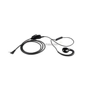 EADS TPH900 radyo kulaklık için yaka ptt mikrofon ile akustik saydam tüp kulaklık