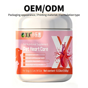 Integratore per <span class=keywords><strong>la</strong></span> Salute Cardiovascolare degli Animali Domestici, Supporto Cardiaco, Riparazione del Miocardio, Ginsenoside Rb1, Compresse di Astragalo, Masticabili Morbidi, Etichetta Privata - Product Image 1