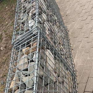 Geotextile Lined Welded <strong>Gabion</strong> Bastion for Fire Protection, Sand Filled Defensive Barrier <strong>Fence</strong> for Site Security - Product Image 5