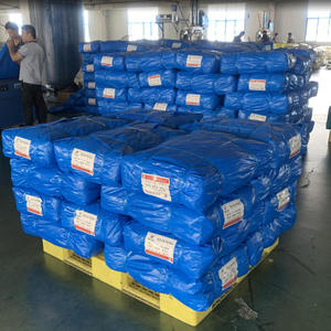 Vente en gros bâche de camion robuste de 5.3oz feuille de poids lourds étanche anti-éclaboussures pour remorques à plat sauter camions oeillets renforcés - Product Image 2