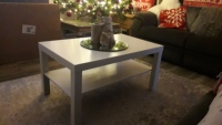 Ensemble de table basse de luxe, produit d'usine, table basse en bois