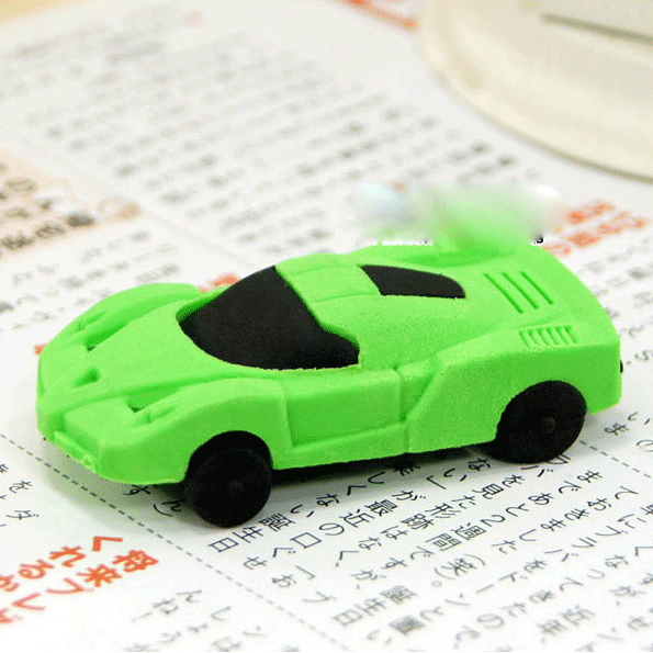 Новинка автомобильный резиновый ластик кавайные креативные канцелярские принадлежности Школьные принадлежности подарки для детей