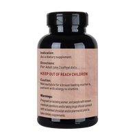 OEM/ODM Capsule d'inositol pour femmes, vitamine folate, pour soutenir la fonction ovarienne et favoriser l'équilibre hormonal Capsules de myo-inositol et de d-chiro