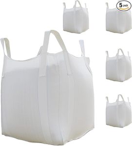 Durable Reusable Rectangular PP Bulk Bags with Open Top Design, Ideal for Industrial Bulk <b>Storage</b> and Transportation - Product Image 1