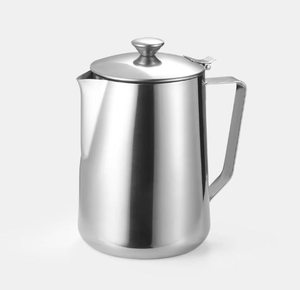 Jarra de Agua de Acero Inoxidable Personalizable DFK01, Tetera para Café y Té con Bandeja de Múltiples Capacidades, Disponible en Stock - Product Image 1