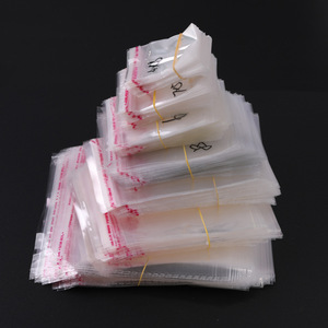 ถุงอะคริลิกใสแบบมีกาวในตัว ขนาด 4x6-12x14 ซม. บรรจุภัณฑ์นำกลับมาใช้ใหม่ได้ สำหรับเครื่องประดับและงาน DIY - Product Image 4