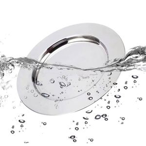 Wedding Silver Charger Custom Luxury Round Metal Dinner Serving Food <b>Plate</b> in Bulk - Product Image 1