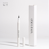 Crayon liquide 2-en-1 pour yeux et sourcils, waterproof, double embout, stylo cosmétique, vente en gros
