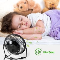 Mini ventilateur portable de 4/6/8 pouces, ventilateur de bureau USB rechargeable, petit ventilateur de bureau portable à main, ventilateur USB