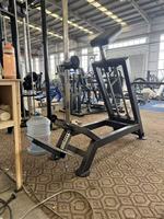 POWER X Machine à Rameur T-Bar à Charge de Plaques pour Usage Commercial en Salle de Sport, avec Support Poitrine Incliné, pour Entraînement du Dos, Équipement de Fitness