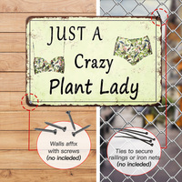 Letrero Metálico Retro para Amantes de las Plantas, con la Frase 'Sí, realmente necesito todas estas plantas', Decoración de Pared para Jardín, Invernadero y Hogar