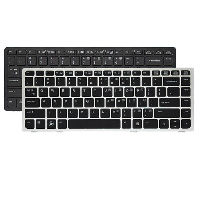 US Laptop Virtual Keyboard for HP EliteBook 8460p/8460w/8470p/8470w ProBook 6460b/6465b/641835-B71/635769-031/641835-031 New