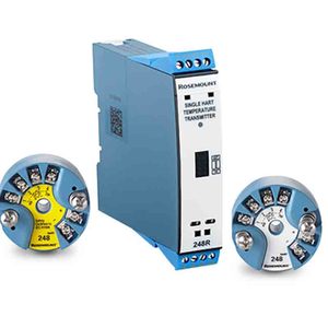 เครื่องวัดอุณหภูมิแบบติดตั้งบนราง รุ่นใหม่ 248R ทำจากสแตนเลส ความแม่นยำ 0.2 องศาเซลเซียส รองรับการสื่อสาร 4-20mA HART - Product Image 2