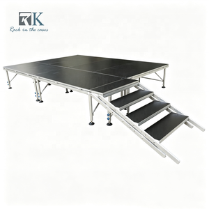 Escenario Móvil de Alta Calidad, Sistema de Equipos de Escenario de Aluminio, Plataforma de Escenario Portátil para Eventos y Conciertos al Aire Libre - Product Image 1