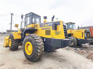 Chargeuse sur pneus Komatsu WA470 d'occasion en bon état Original Komatsu WA100 WA200 WA320 WA380 WA400 WA600 Chargeuses Stock Weichai Engine - Product Image 6