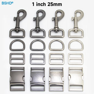 Juego de Hardware de <span class=keywords><strong>Collar</strong></span> para mascotas DIY logotipo grabado hebilla de liberación rápida ajuste Pin hebilla D/ORing Metal perro impermeable accesorio para perro - Product Image 2