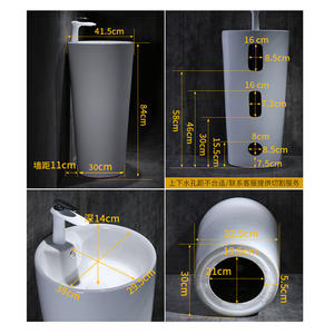 อ่างล้างหน้าขนาดใหญ่พร้อม KTV Bar สีทองแบบบูรณาการสำหรับเฟอร์นิเจอร์สถานที่จัดงานบันเทิง - Product Image 3