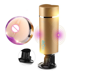 Juguete de Masturbación Masculino Más Vendido, Copa de Avión con Ventosa, Carga USB, Juguete Adulto con Conversación Humano-Máquina - Product Image 1
