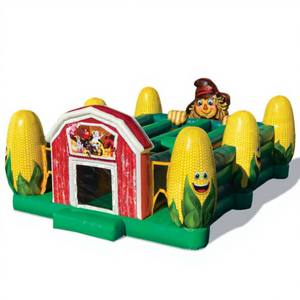 Laberinto <span class=keywords><strong>de</strong></span> maíz inflable, obstáculos y rebote, zoológicos, parches <span class=keywords><strong>de</strong></span> calabaza, huertos <span class=keywords><strong>de</strong></span> manzanas - Product Image 1