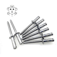 Rivets aveugles à tête bombée en acier inoxydable à grande épaisseur Rivets semi-structurels en acier inoxydable