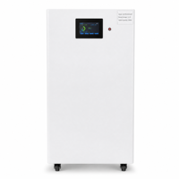 Batterie de stockage d'énergie solaire domestique au lithium fer phosphate (LiFePO4) 5,632 kWh 51,2 V, 6000 cycles, avec BMS thermique intelligent
