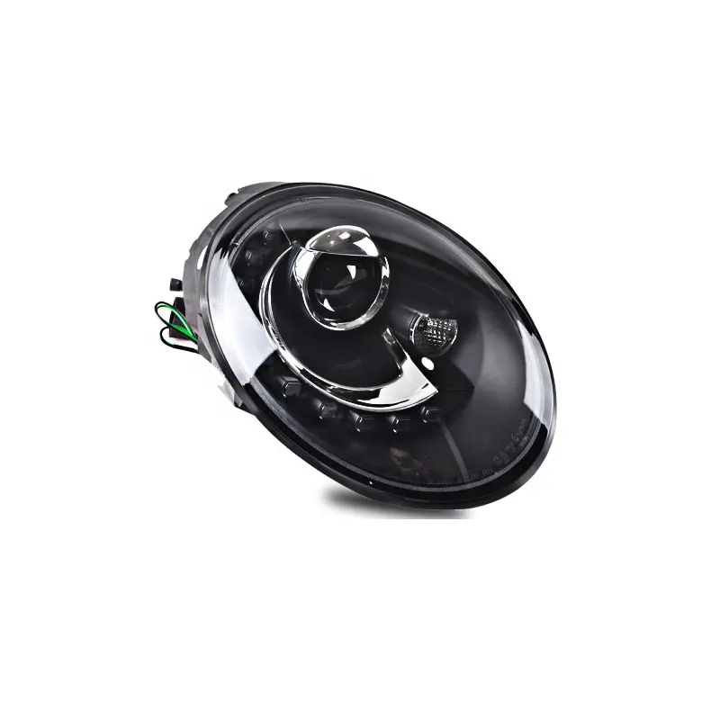 Tear Ogen Led Head Lamp Voor Volkswagen Beetle 98-05/1996-2013 Jaar Zwarte Behuizing